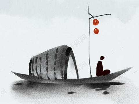 海潮声淹没了离别的黄昏