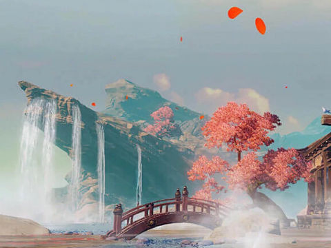 我与春风皆过客，你携秋水揽星河