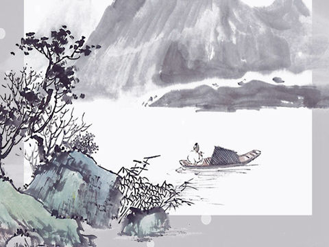 花朵开在镜子中孤芳自赏